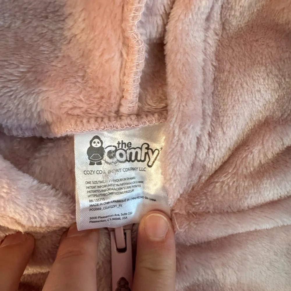 Pink Comfy Oversized Extra Soft Hoodie OS - Picture 2 of 3